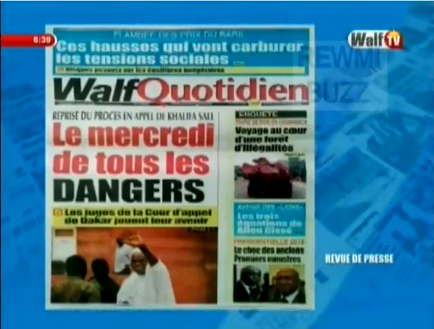 Revue de presse (Wolof) Walf TV du mercredi 18 juillet 2018 par Seydina Omar Bâ