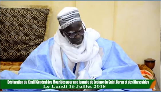 Vidéo: Importante déclaration du Khalife Général des Mourides… Regardez