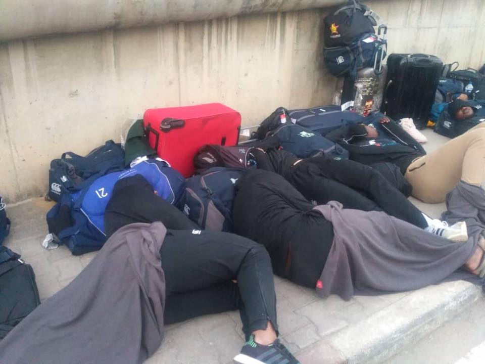 Le Zimbabwe contraint de dormir dehors avant un match en Tunisie — Rugby