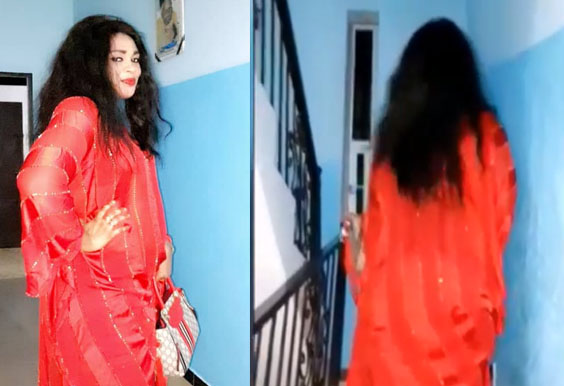 Vidéo: La danse langoureuse de Alice en mode rouge danger