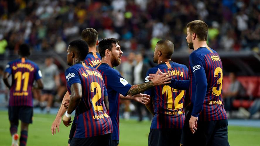 Vidéo le Barça remporte la supercoupe d’Espagne en battant le Séville