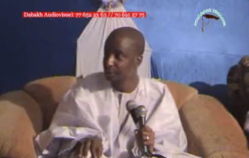 Vidoé: Ecoutez ce que Cherif Ibrahim Aidara rapporte sur Serigne Touba à propos de ces musulmans qui ne prient pas