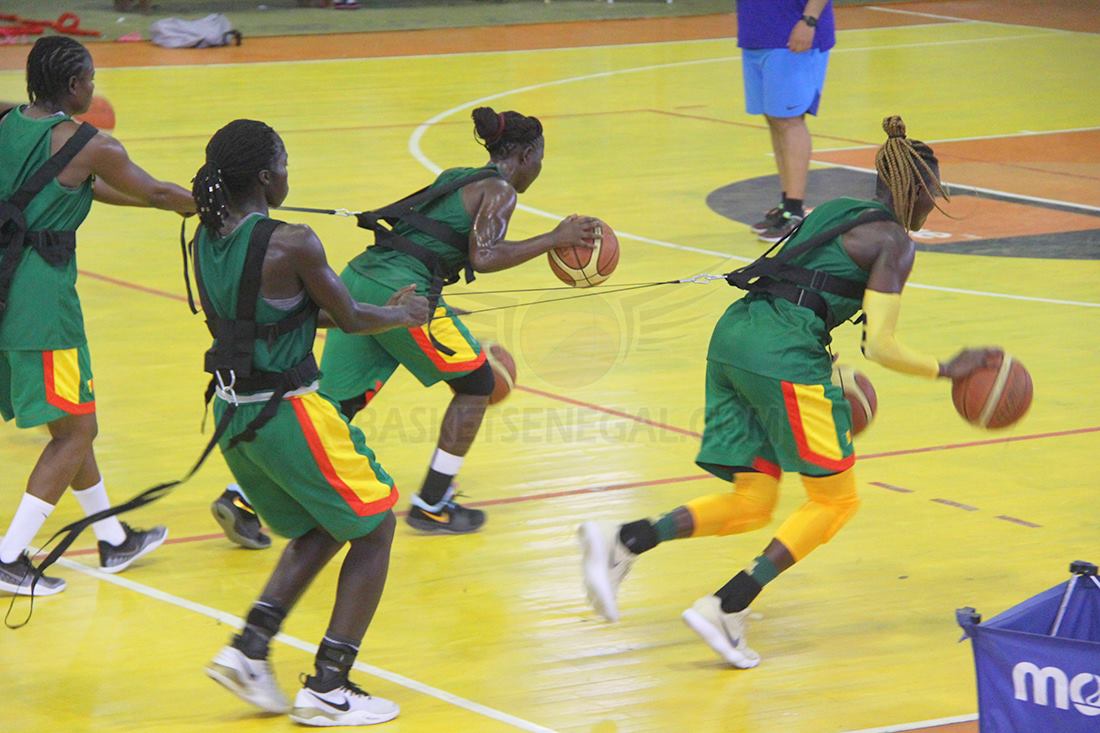 (28 Photos) Basket – Préparation Mondial 2018: Les images de la première séance d’entrainement des lionnes