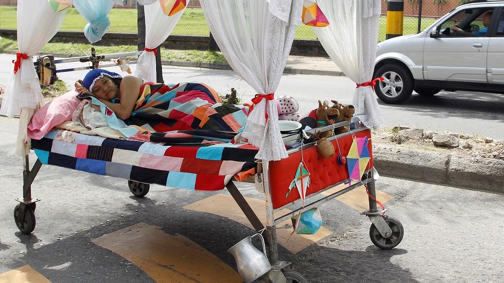 Le jour de la paresse célébré en Colombie