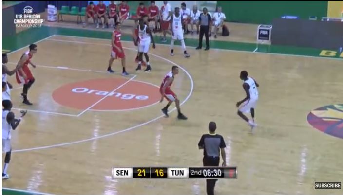 Afrobasket U18 masculin: Suivez en direct le match Sénégal / Tunisie