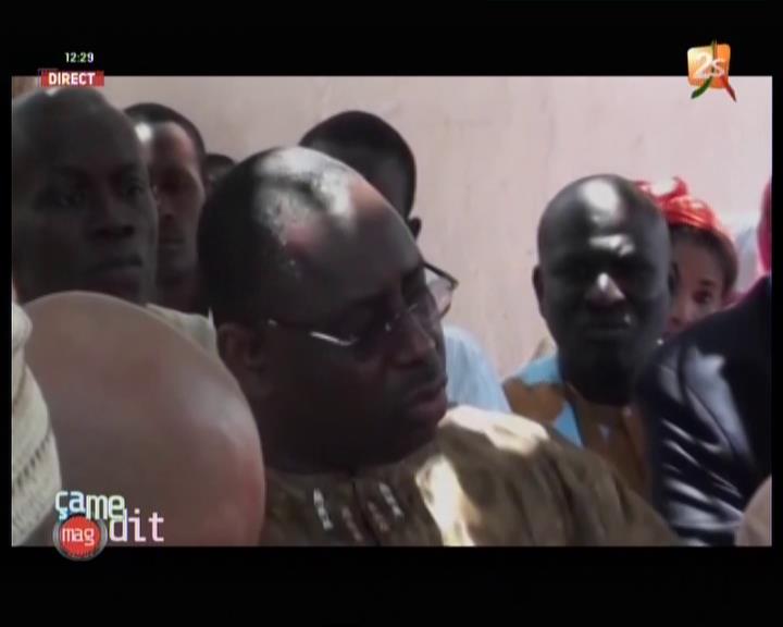 Vidéo – Délégation spéciale à Sangalkam: Quand Macky Sall présentait ses condoléances à la famille de Malick Bâ et disait… »