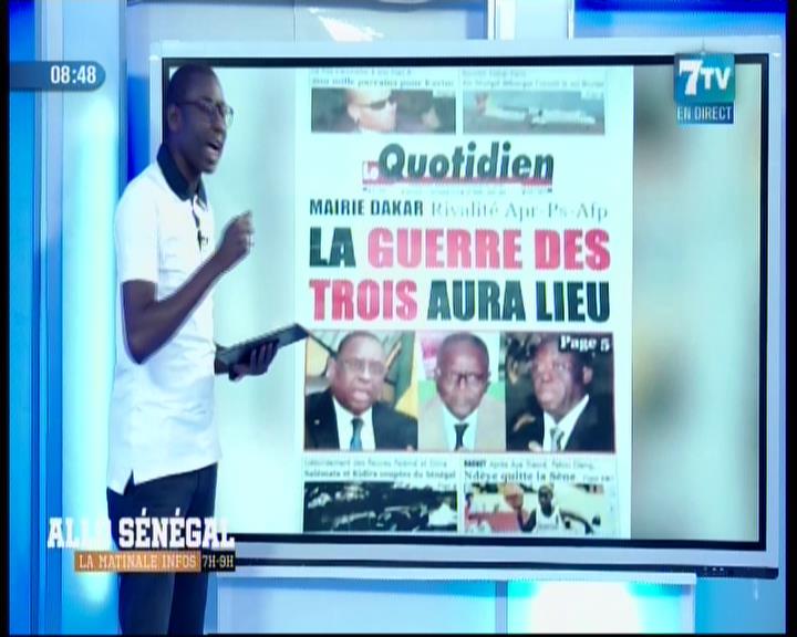 Revue de presse (Wolof) 7TV du mercredi 12 septembre 2018 par Mouhamadou Bitèye