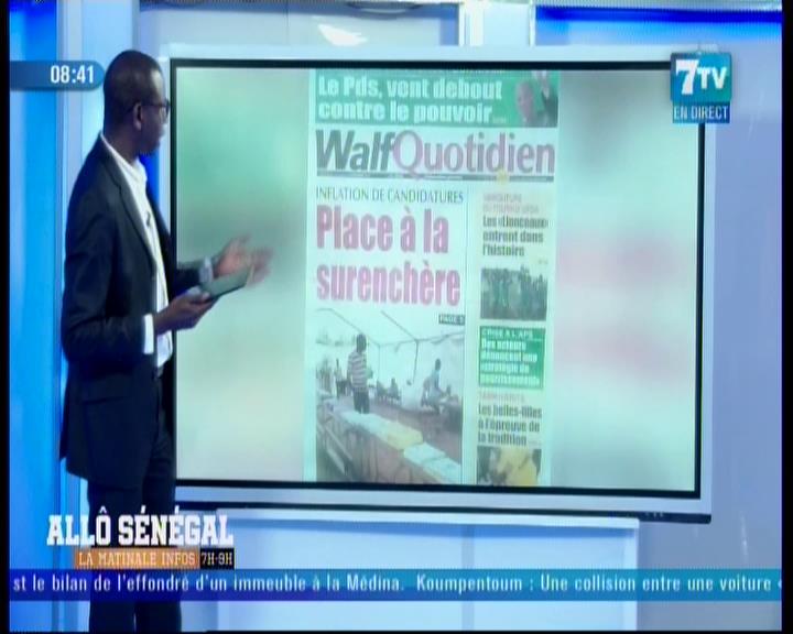 Revue de presse (Wolof) 7TV du mercredi 19 septembre 2018 par Mouhamdou Bitèye
