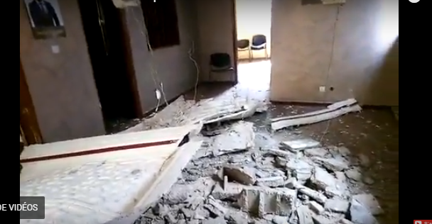 Vidéo: Les images de l’effondrement de la permanence de Thierno Bocoum
