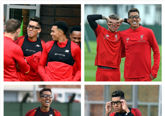 Vidéo – Liverpool: Roberto Firmino va porter des lunettes
