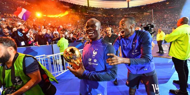 Vidéo – La France fête ses champions du monde au Stade de France