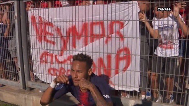 Nimes – PSG: Taxé de « pleureuse », Neymar répond à ses détracteurs avec une célébration hilarante