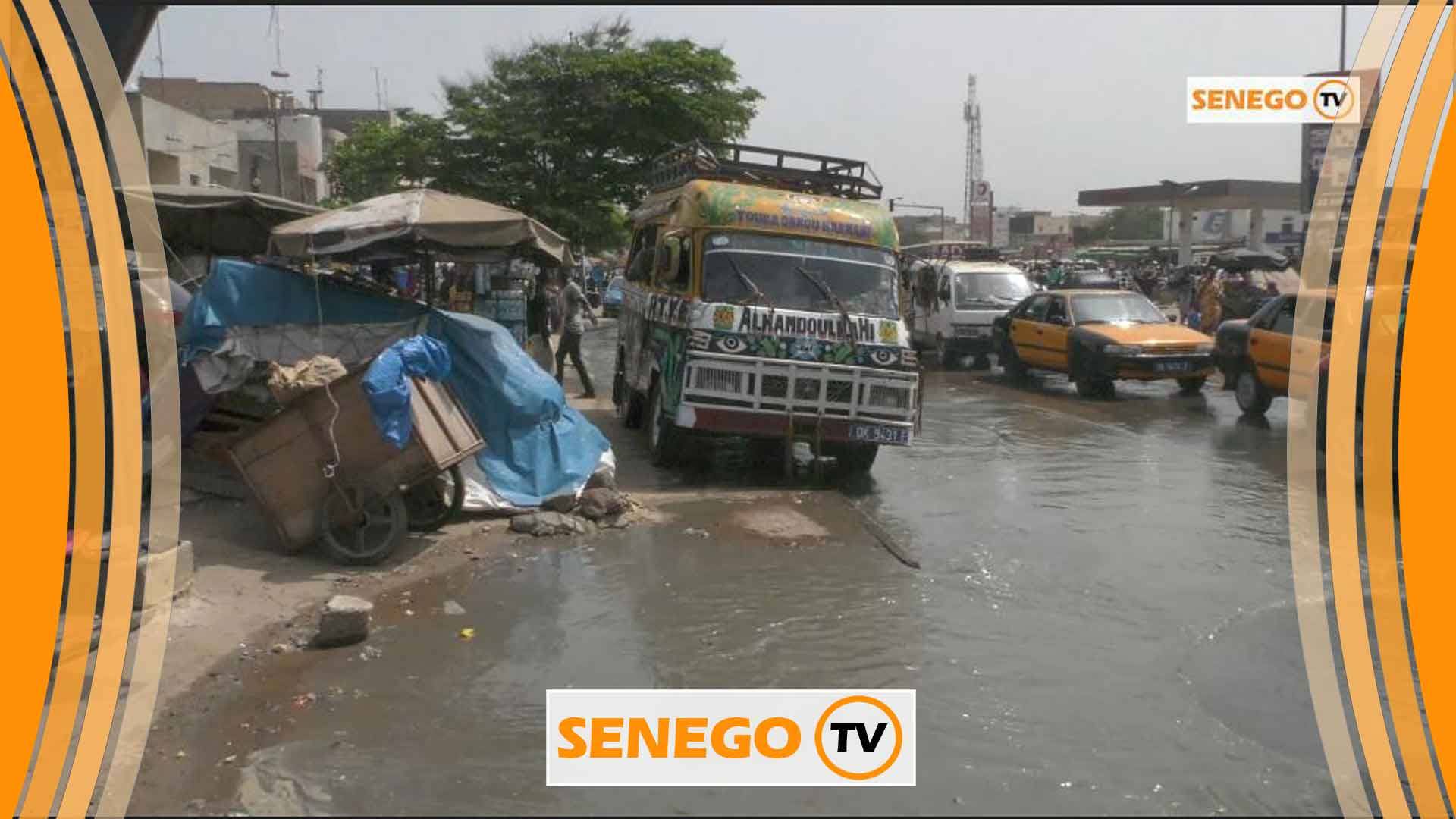 Senego Tv – Marché Gueule Tapée – Case Bi: les eaux usées règnent, Cambéréne tremble…