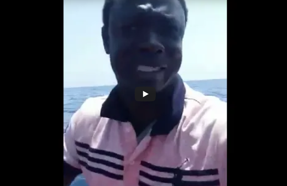 Vidéo – Des migrants Sénégalais sauvés de justesse en pleine mer…
