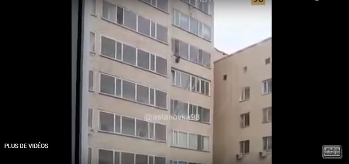 Vidéo – Sauvetage du 9e étage, le Kazakhstan tient son Mamoudou Gassama