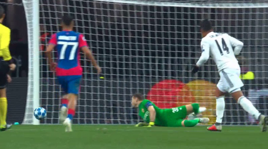 Vidéo – LdC – Le Real Madrid est mené par le CSKA Moscou (1-0)… Regardez !