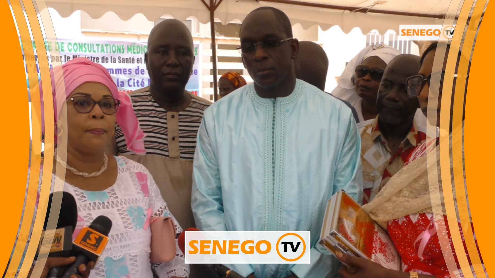Senego TV: Cancer du col de l’utérus et du sein: Abdoulaye Diouf Sarr honoré par les femmes de la cité Mixta