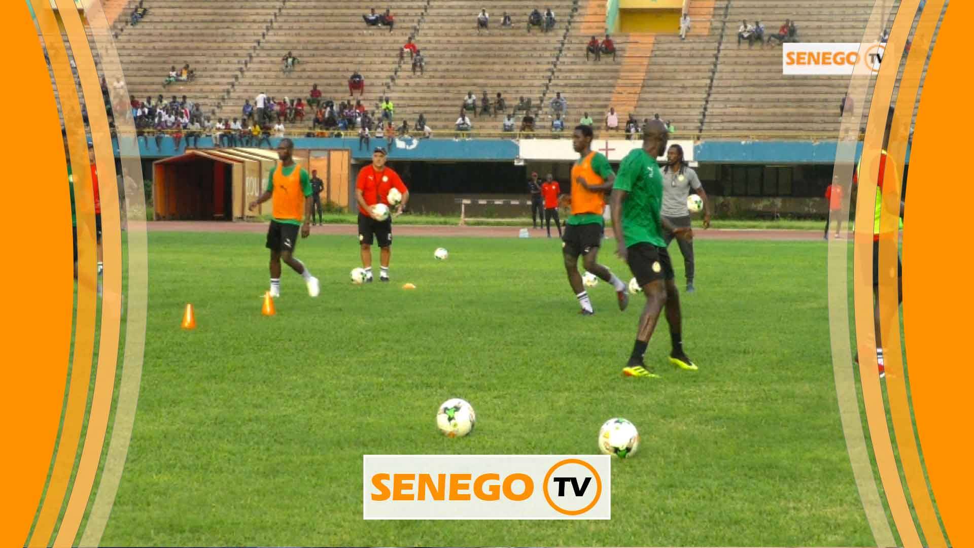 Foot – Equipe nationale: La séance d’entrainement des lions en images