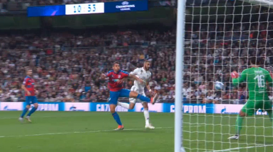 (Vidéo) Football – LdC: Benzema ouvre le score face à Plzen !