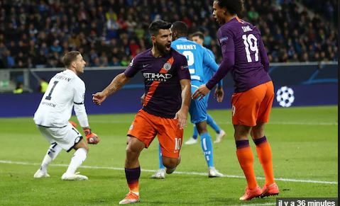 Vidéo – Ligue des Champions – Egalisation de Aguero devant Hoffenheim
