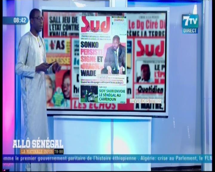 Revue de presse (Wolof) 7TV du mercredi 17 octobre 2018 par Mouhamadou Bitèye