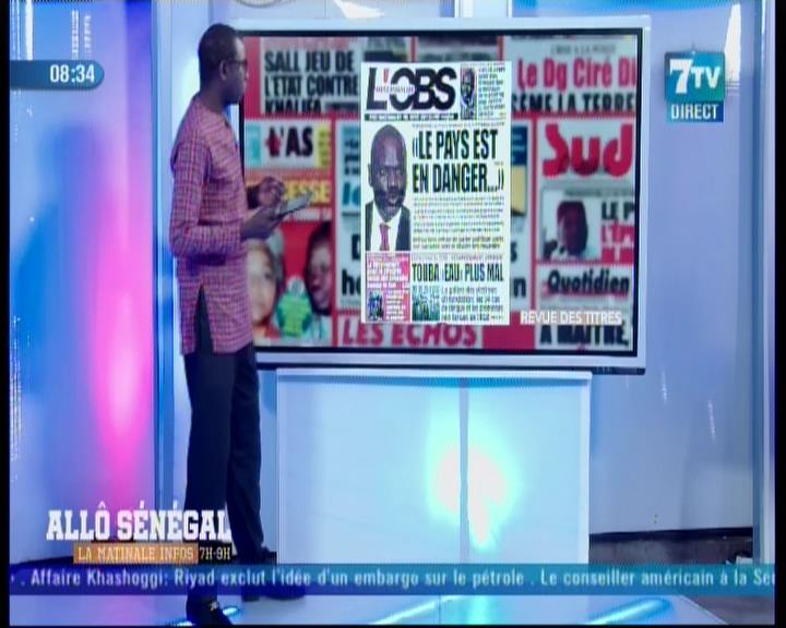 Revue de presse (Wolof) 7TV du mardi 23 octobre 2018 par Mouhamadou Bitèye