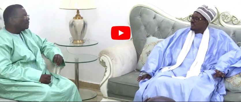 Vidéo : Ravi de la visite surprise de Serigne Bass Abdou Khadr, Cheikh Bathio révèle : « Bama néké kasso yafa dieunk nieup »