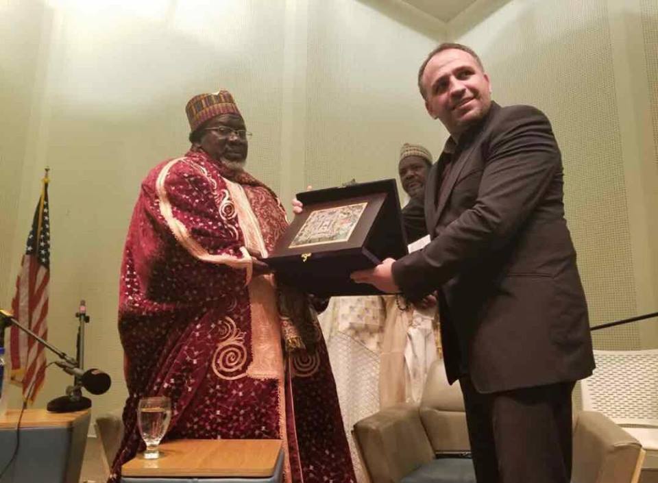 Arrêt sur images: Imam Cheikh Tidiane Cisse distingué aux Usa