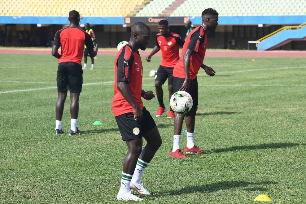 Equipe nationale – Entrainement des lions du foot: La séance de ce matin annulée!