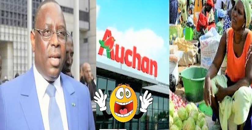 Macky Sall arrête Auchan