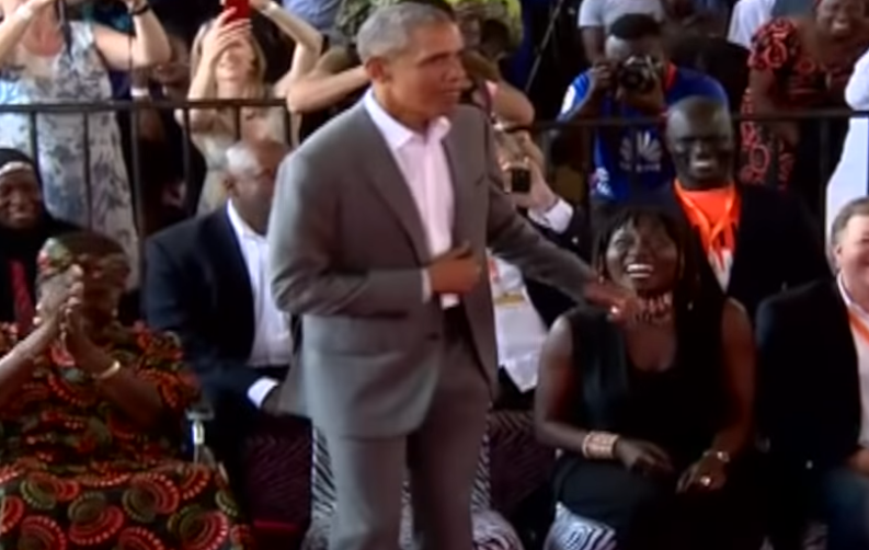 Vidéo-Kenya: Regardez les pas de danse endiablés de Barack Obama