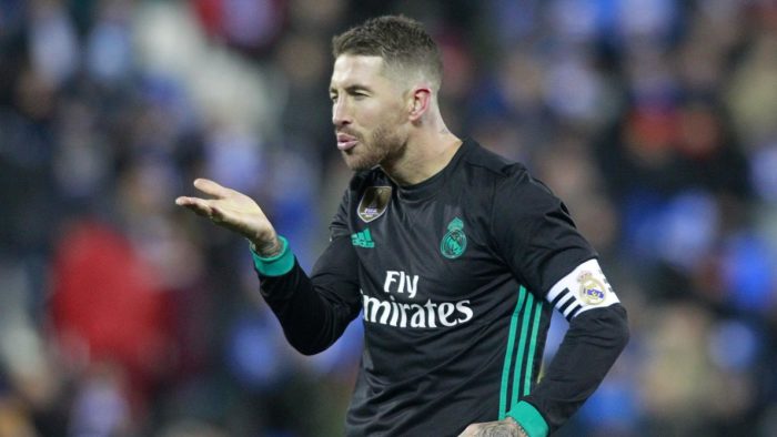 Ce mauvais geste de Sergio Ramos s’offre une nouvelle polémique en Angleterre