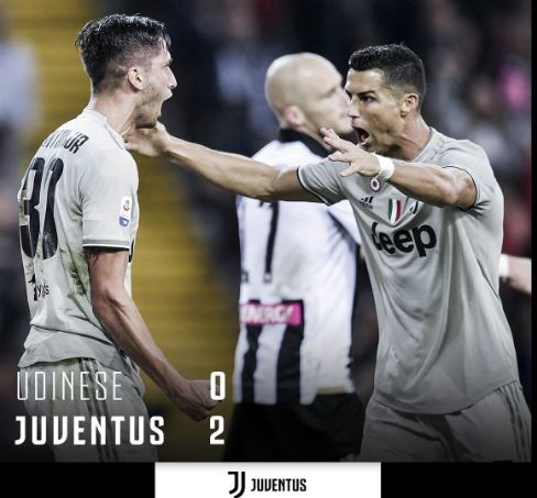 Vidéo – Serie A : Copie parfaite de la Juventus qui s’impose contre Udinese (2-0) !