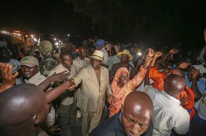 Photos: En image la visite de Macky Sall dans le sud