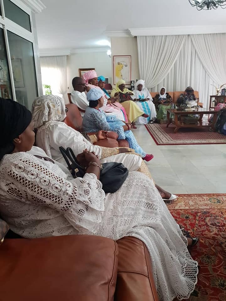 (Photos) Investiture du candidat Macky Sall à Mbour: Les femmes de BBY chez Tanor Dieng pour préparer l’événement