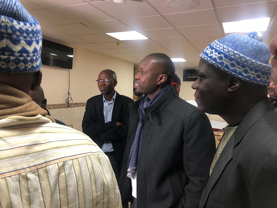 Photos: Sonko effectue une visite à la Zawiya Seydi Hadji Malick de New York