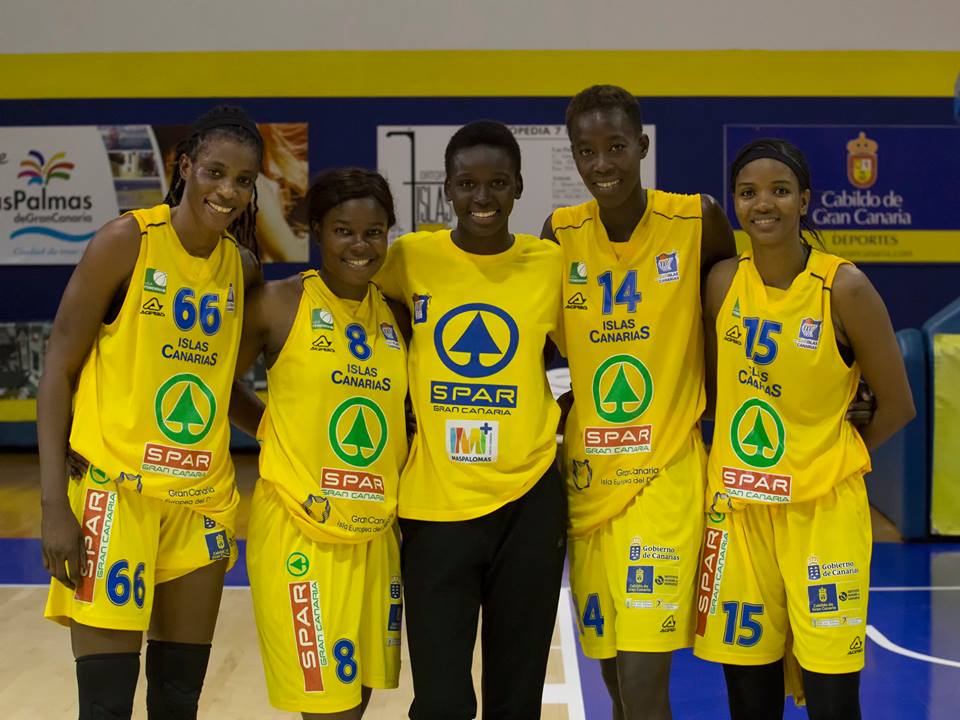 Basket – Arrêt sur image: Les sénégalaises du club espagnol Gran Canaria!
