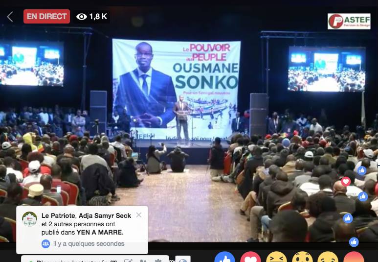 Meeting de Sonko à Paris: La salle aurait été louée à  8 millions de FCFA