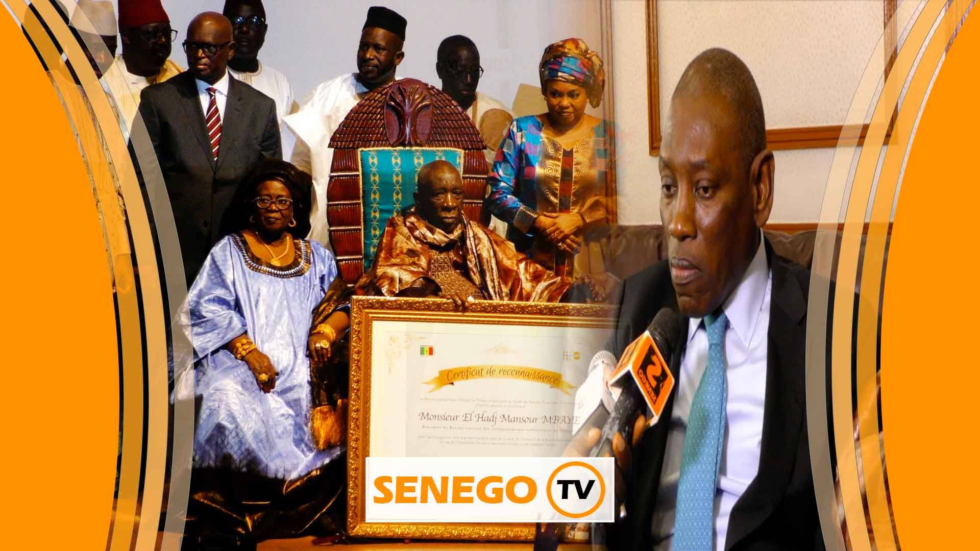 Senego Tv – El Mansour Mbaye : « De toutes les distinctions que j’ai eu à recevoir celle-ci… »