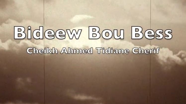 Bideew Bu bess rend hommage à Cheikh Ahmed Tidiane Chérif dans cette vidéo