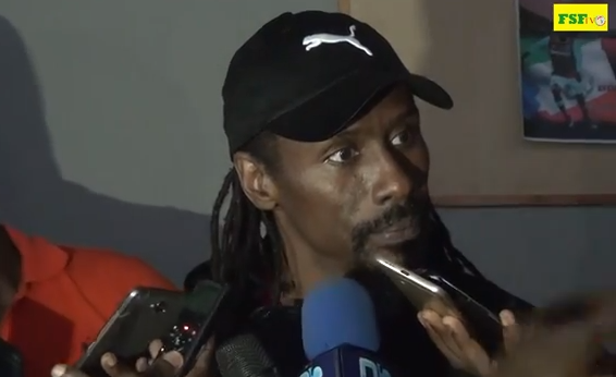Vidéo: Aliou Cissé dévoile son onze de départ contre la Guinée Equatoriale à 24 heures du match