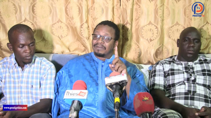 Vidéo – BBY : démission de Chérif Dia, Président du mouvement « Macky Rek »