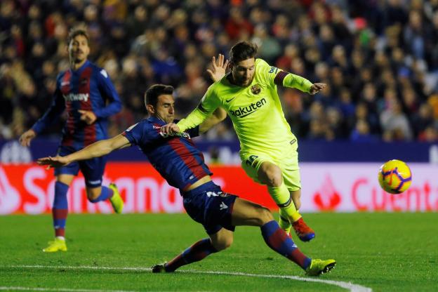 Vidéo résumé: Messi s’offre un triplé et deux passes décisives face à Levante