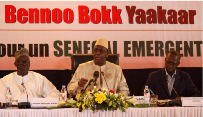 Groupe Consultatif : Benno Bokk Yaakaar Thiès chante les mérites de Macky Sall après la bonne pêche de Paris