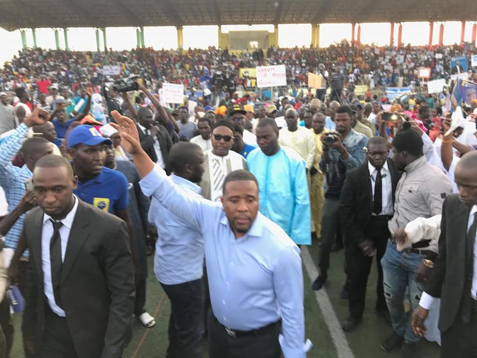 Photos: Investiture de Bougane Gueye Dany au stade Amadou Barry