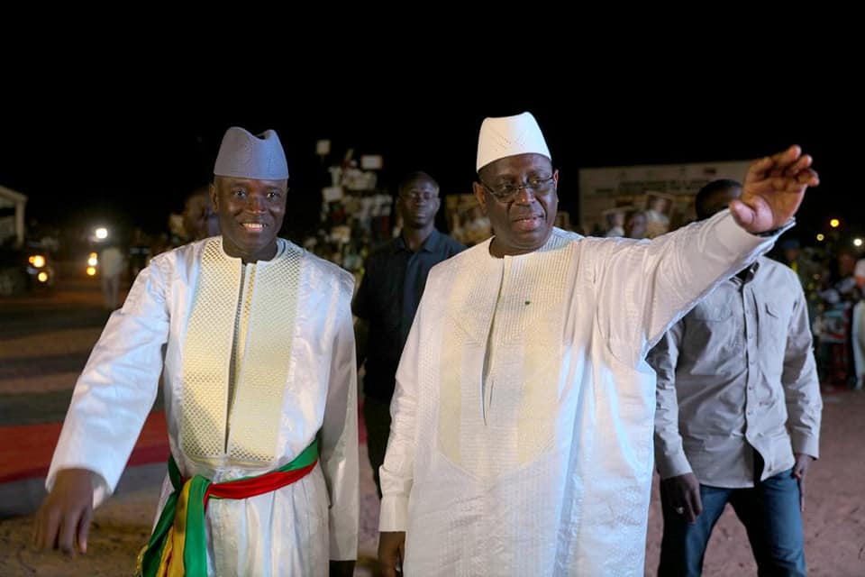 Photos: Macky Sall inaugure la route Touba-Dahra-Linguère