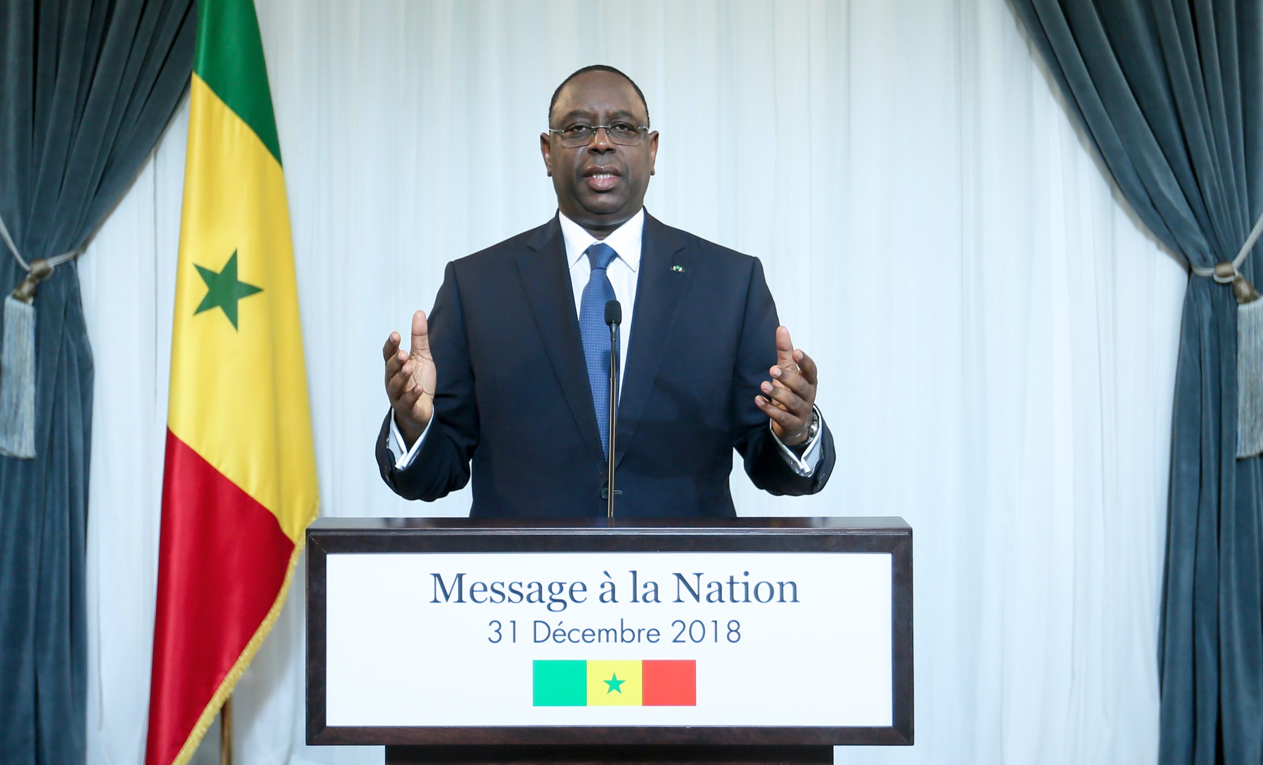 L’intégralité du message à la Nation du président Macky Sall à l’occasion du nouvel an