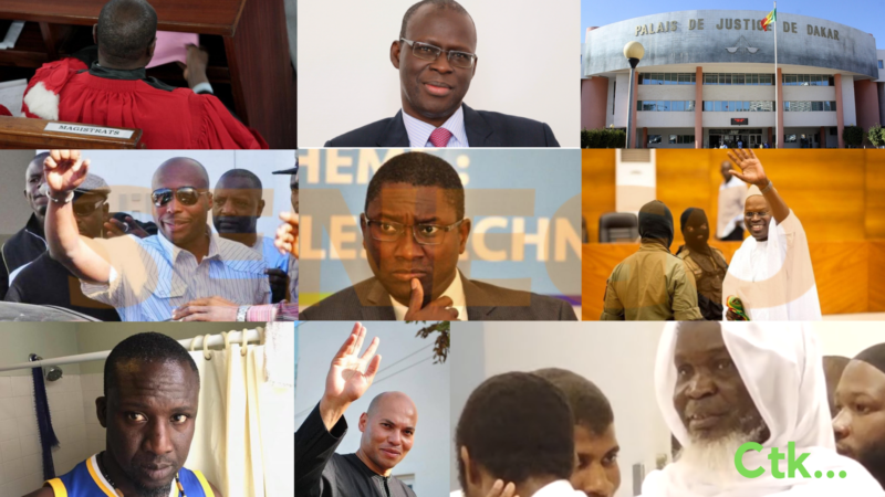 Rétro 2018 – Actu politico-judiciaire : Karim Wade, Khalifa Sall, Imam Ndao, Assane Diouf, au cœur du Sénégal…