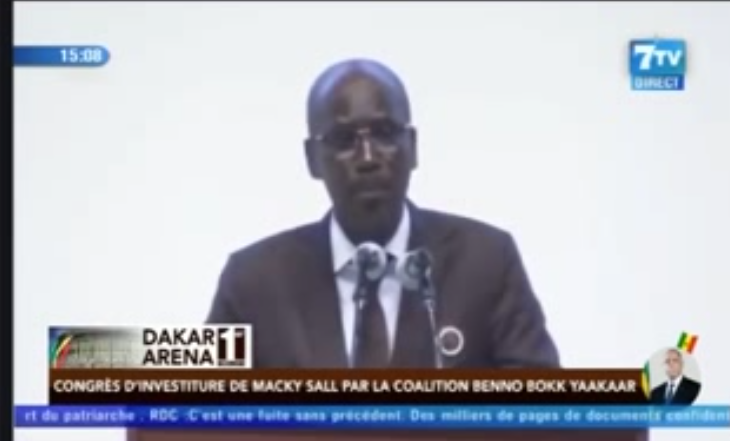 Vidéo : L’intégralité de la lecture de la « résolution générale » du congrès d’investiture de Macky Sall