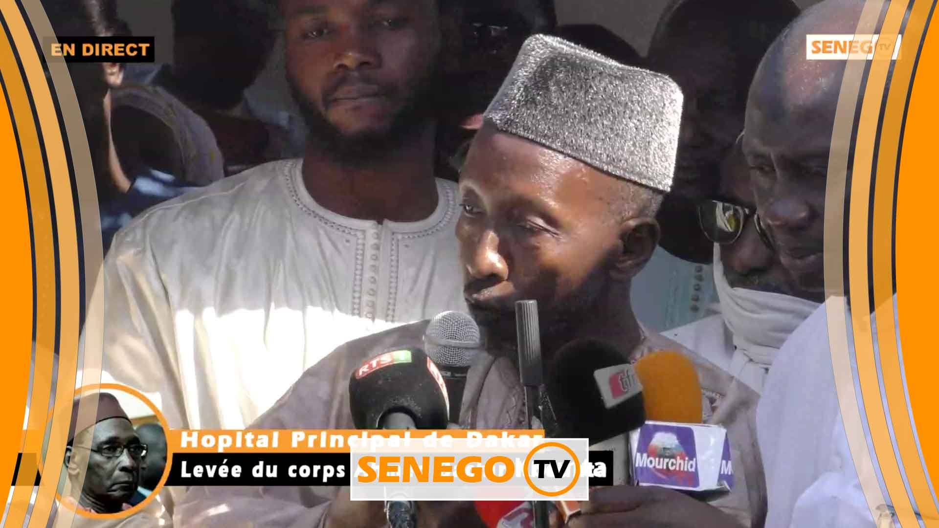 Levée du corps Ahmet Bachir Kounta: le message du Khalife général de Ndiassane…
